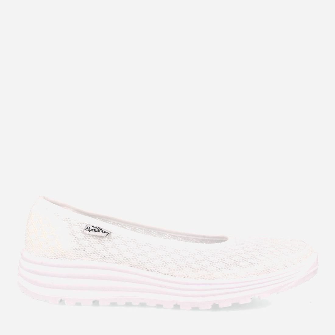 

Балетки Las Espadrillas Mesh 2622-13 40 см Белые
