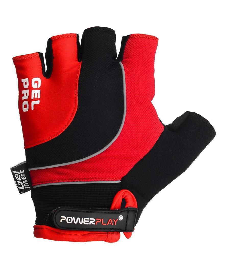 

Велоперчатки PowerPlay 5015 L Black-Red