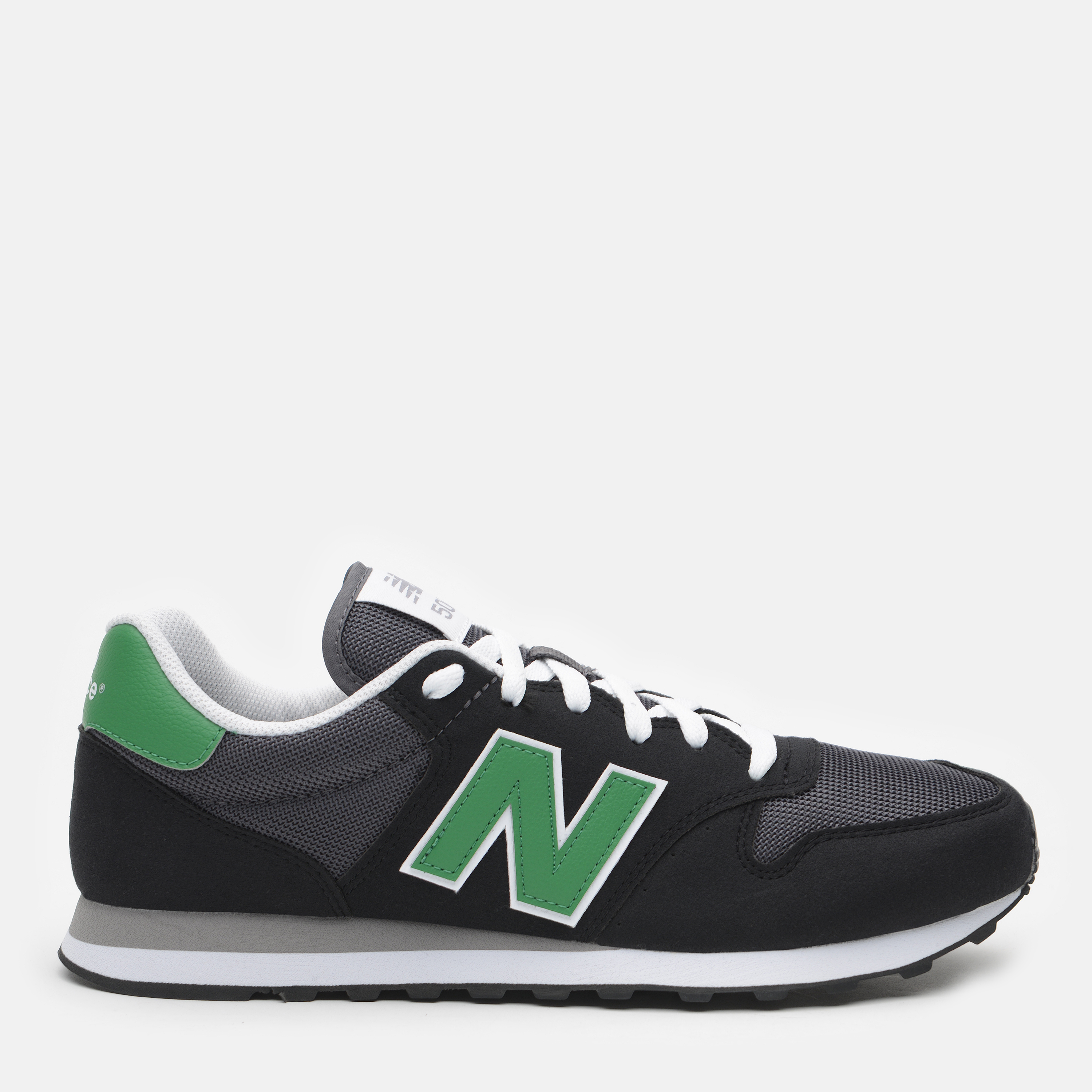 

Кроссовки New Balance GM500TN1 41.5 (9) 27 см Черные с зеленым