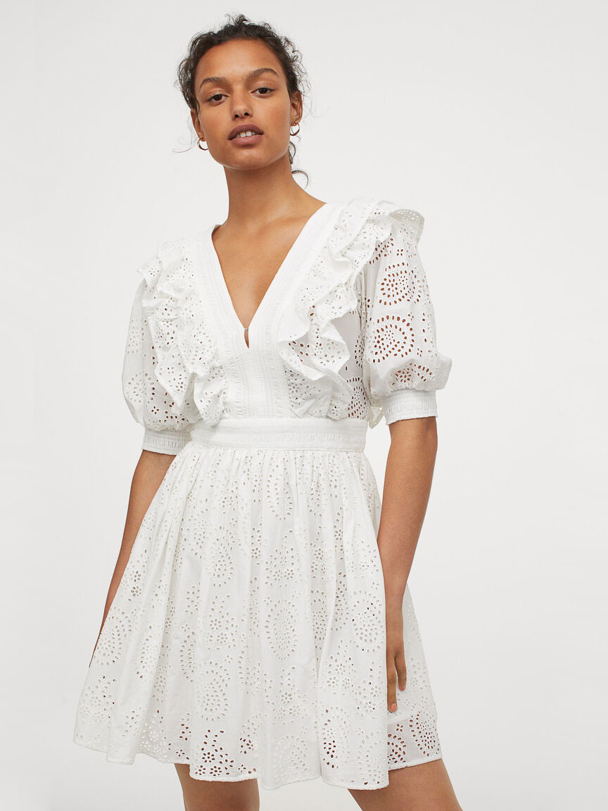 

Платье H&M 060881497 40 Белое