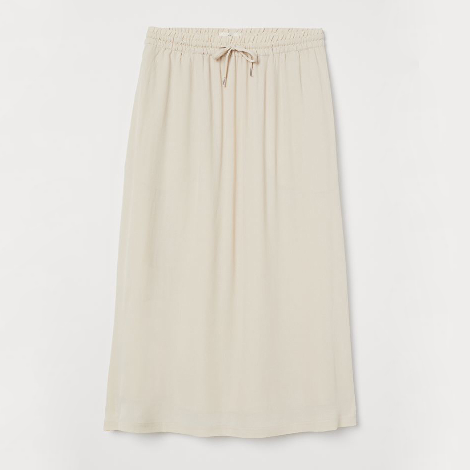 

Юбка H&M 060865906 М Светло-бежевая