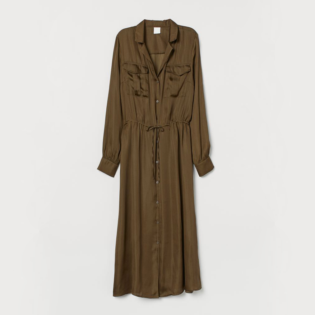 

Платье H&M 060734426 34 Хаки