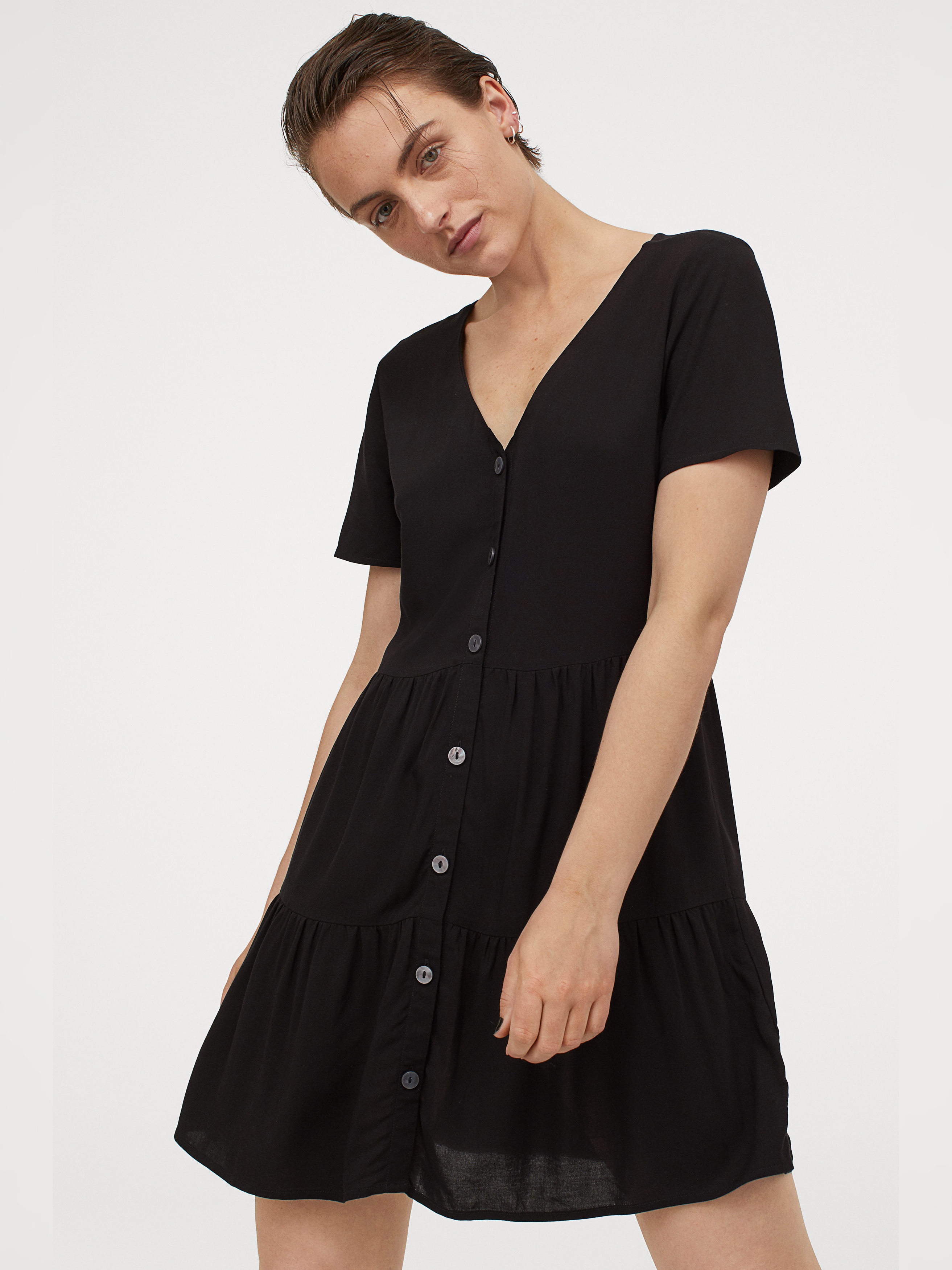 

Платье H&M 060860489 38 Черное