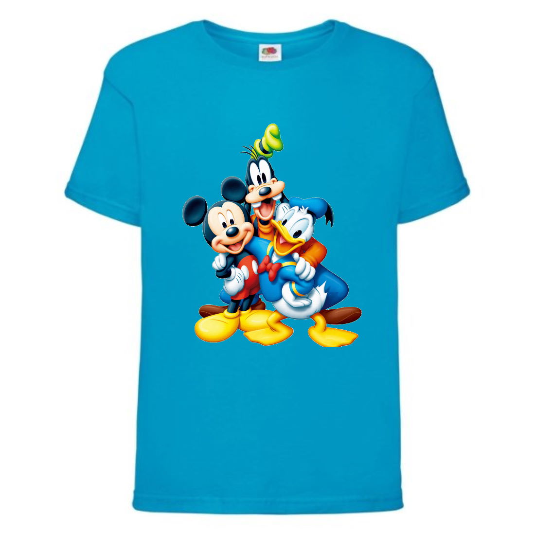 

Футболка детская Микки Маус 002 (Mickey Mouse) синяя (MMS blu 002) 164 см