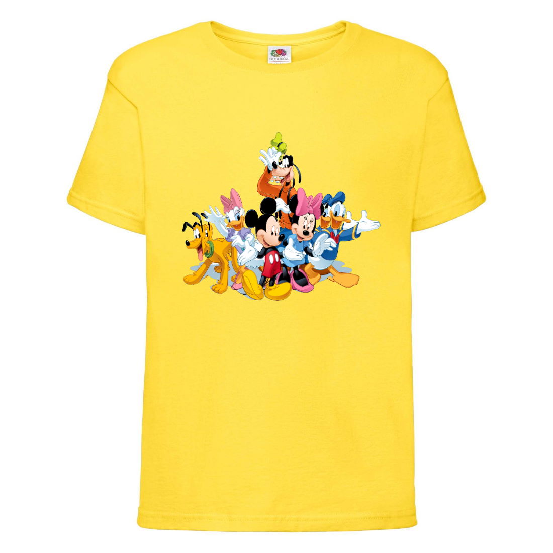 

Футболка детская Микки Маус 003 (Mickey Mouse) желтая (MMS yel 003) 164 см