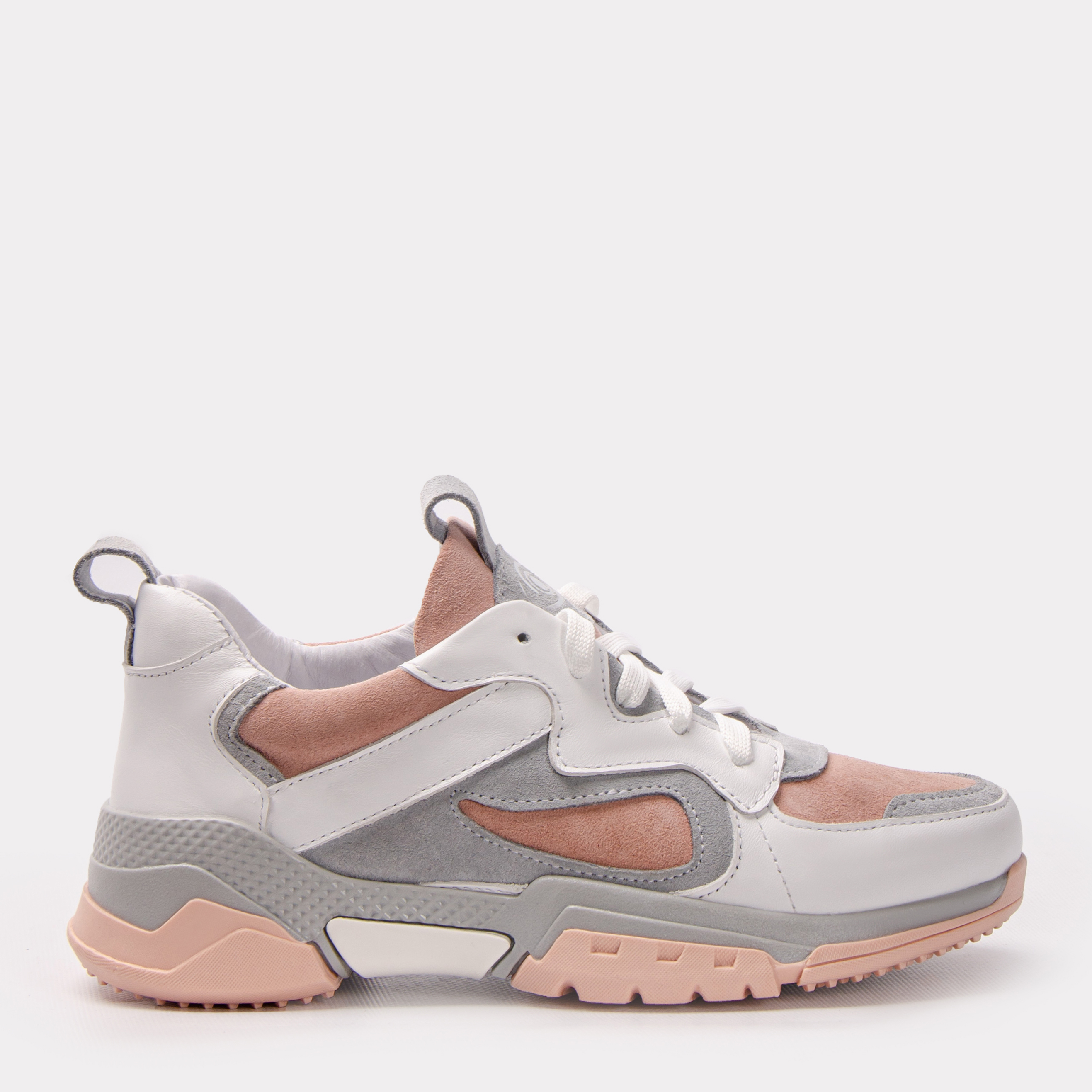 

Кроссовки Caruso Shoes Sofia Pink 20-01029 41 26.3 см Белые