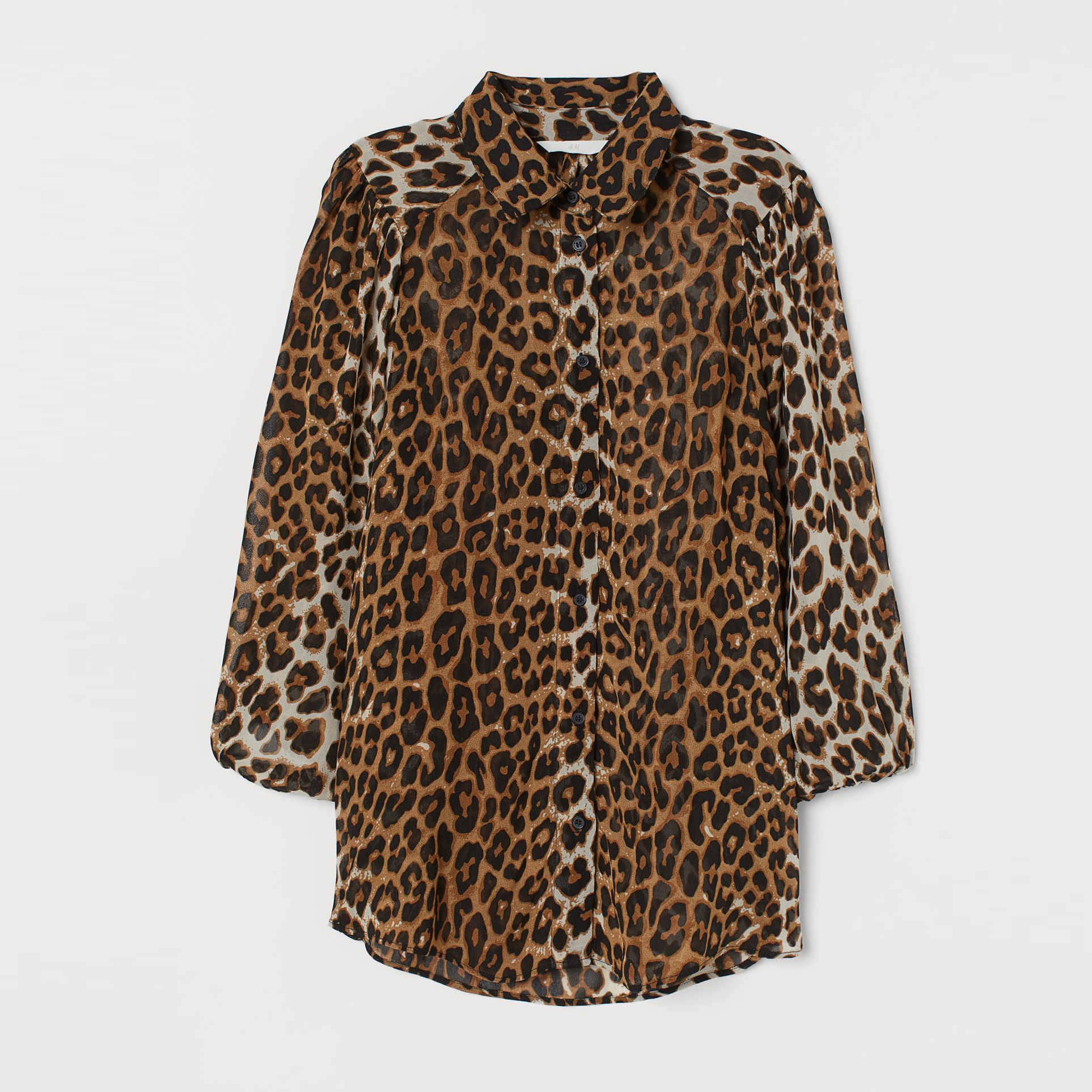 

Блузка H&M 8591531sm  Бежевая с черным, Блузка H&M 8591531sm S Бежевая с черным