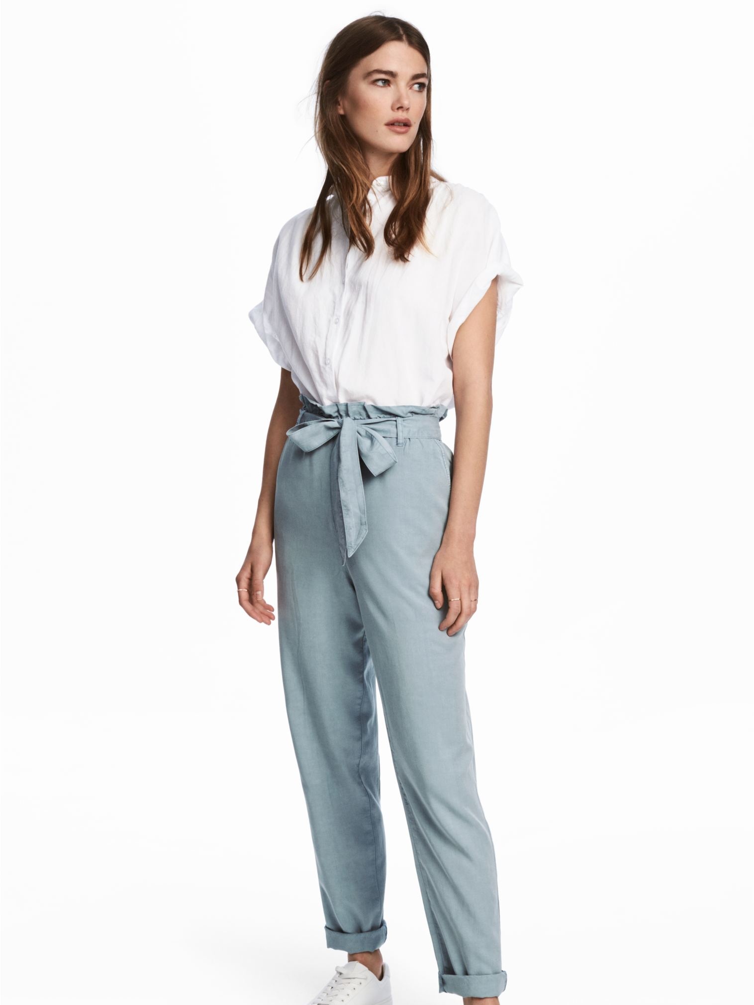 

Брюки H&M 5059546RP12  Голубые, Брюки H&M 5059546RP12 42 Голубые