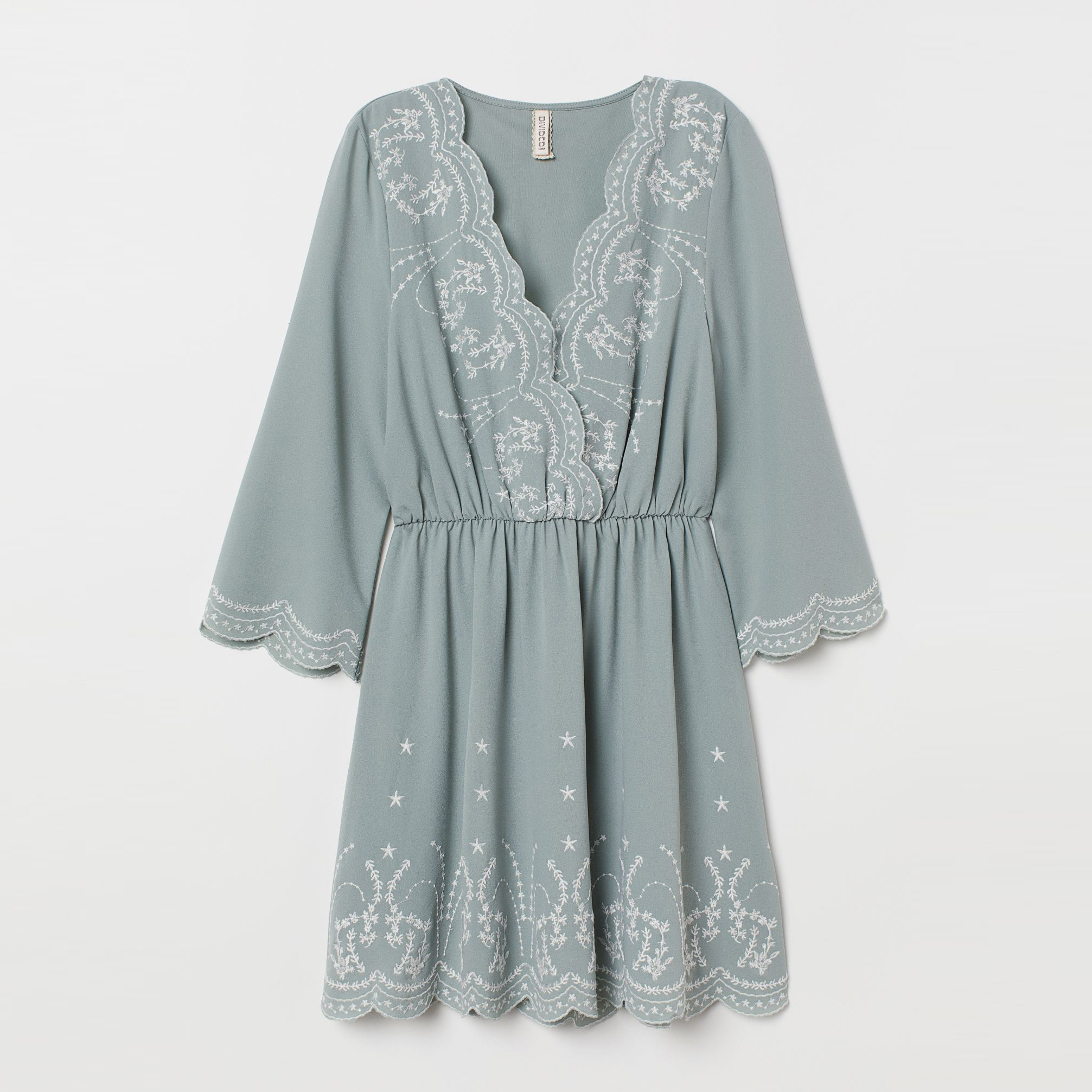 

Платье H&M 7088689sm 42 Зеленое