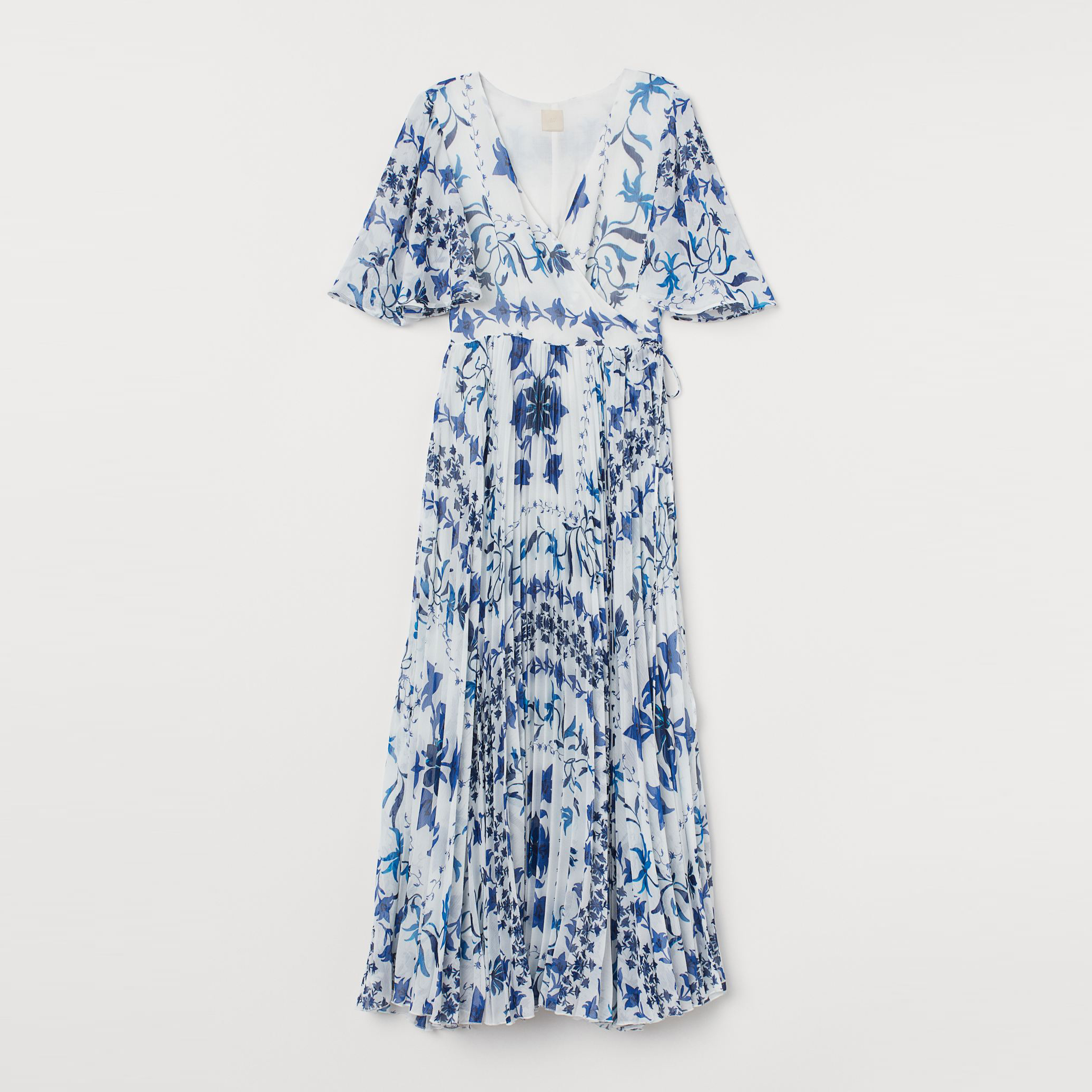

Платье H&M 806837dm 38 Белое с синим