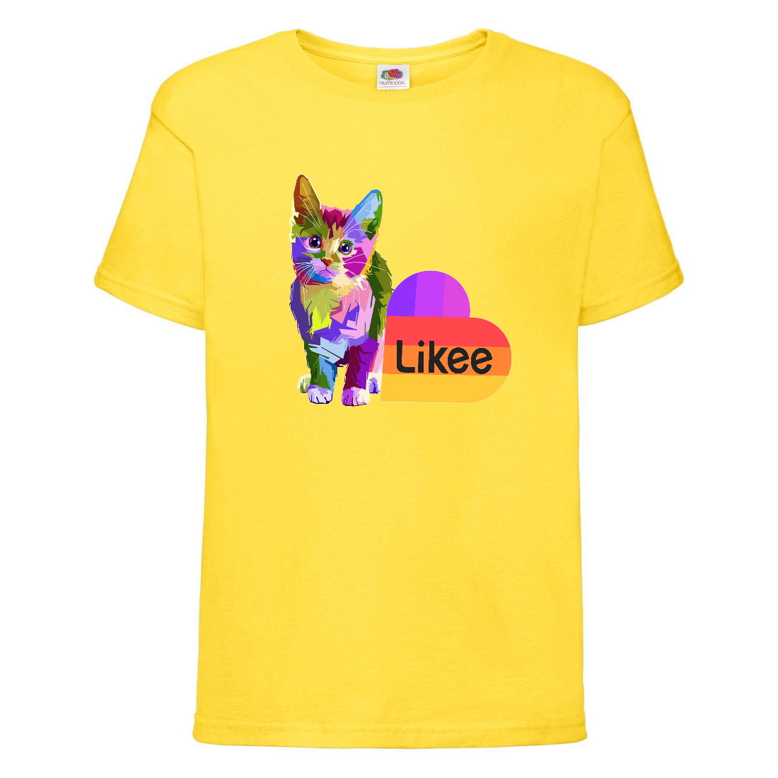 

Футболка Лайк Likee желтая 6 (Lу-cat1) 140 см