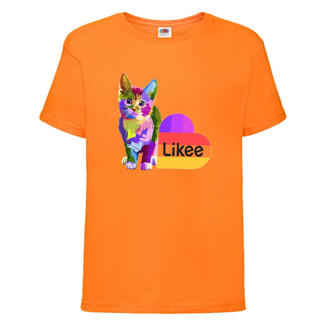 

Футболка Лайк Likee оранжевая (Lor-cat1) 164 см