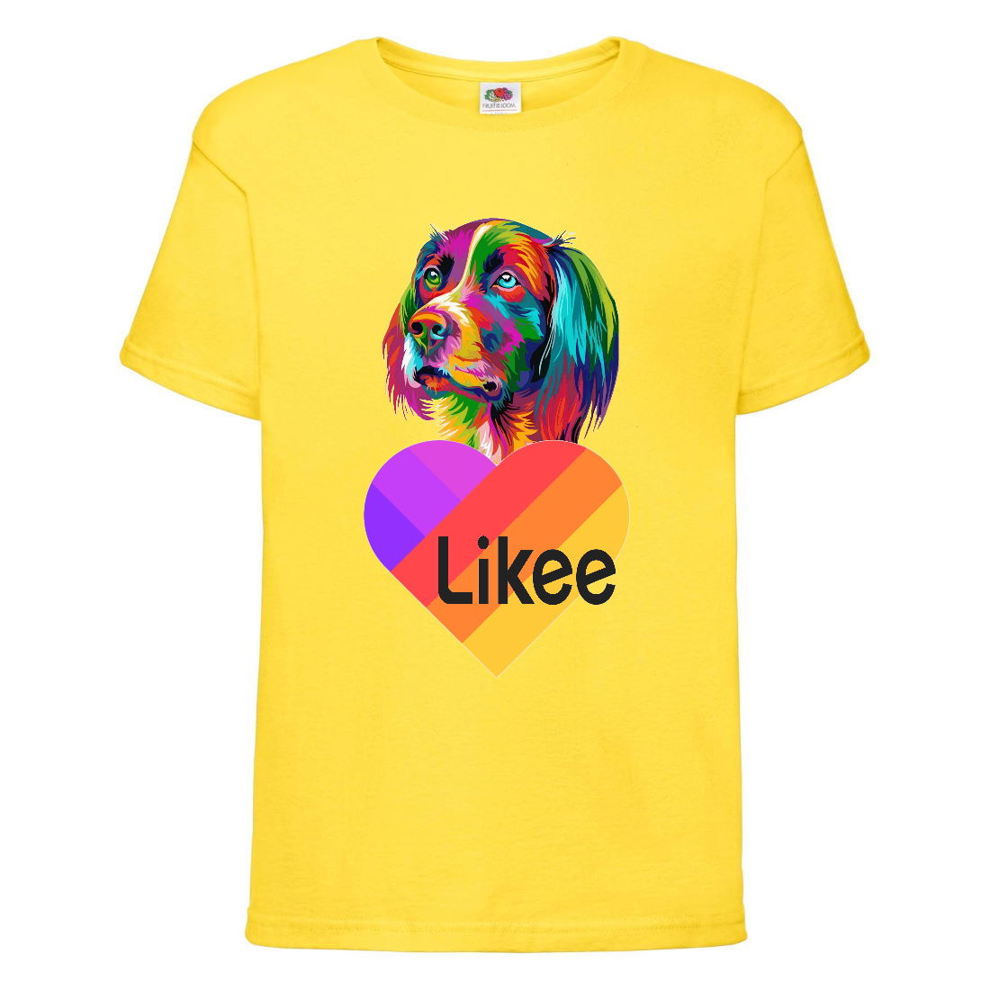 

Футболка Лайк Likee желтая 5 (Lye-d6) 140 см