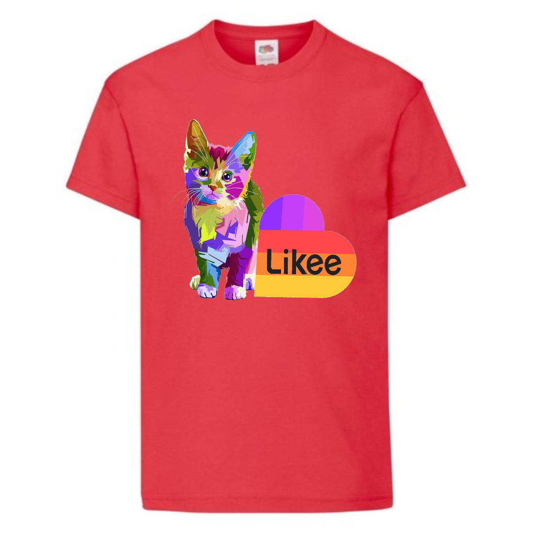 

Футболка Лайк Likee красная 7 (Lik rd-8) 152 см