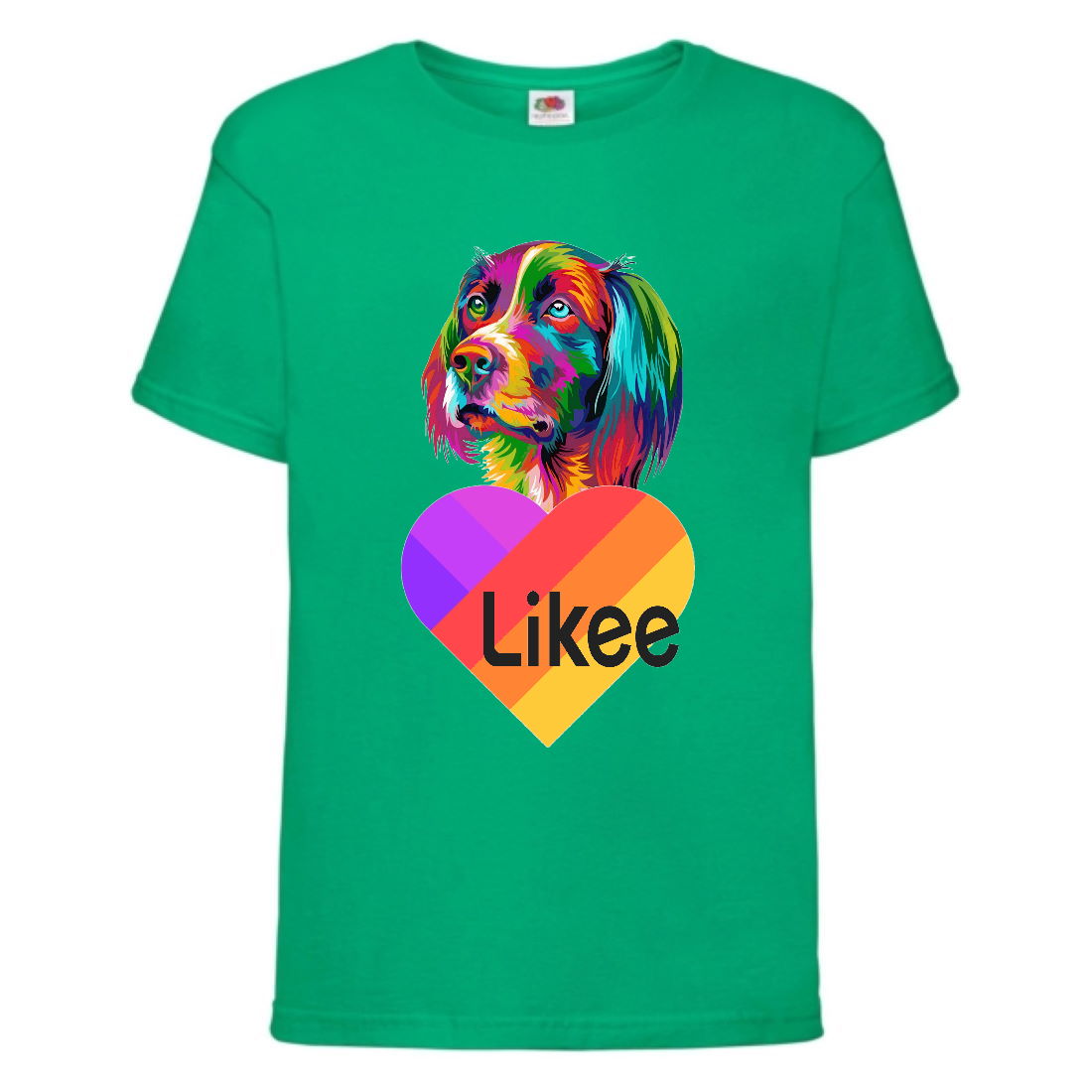 

Футболка Лайк Likee зеленая 7 (Lgrеen-d6) 140 см
