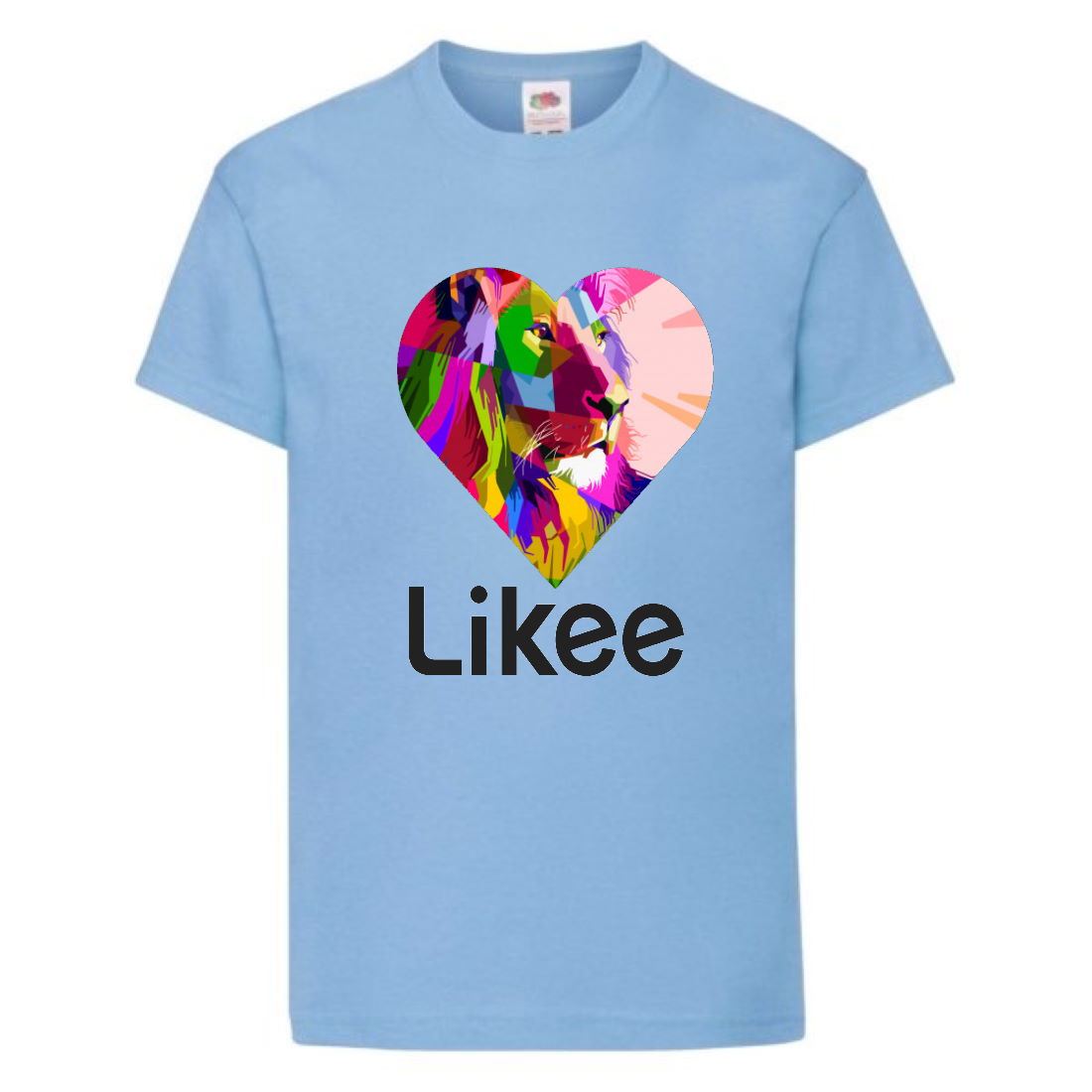 

Футболка Лайк Likee светло голубая 6 (LLb-Leon) 140 см