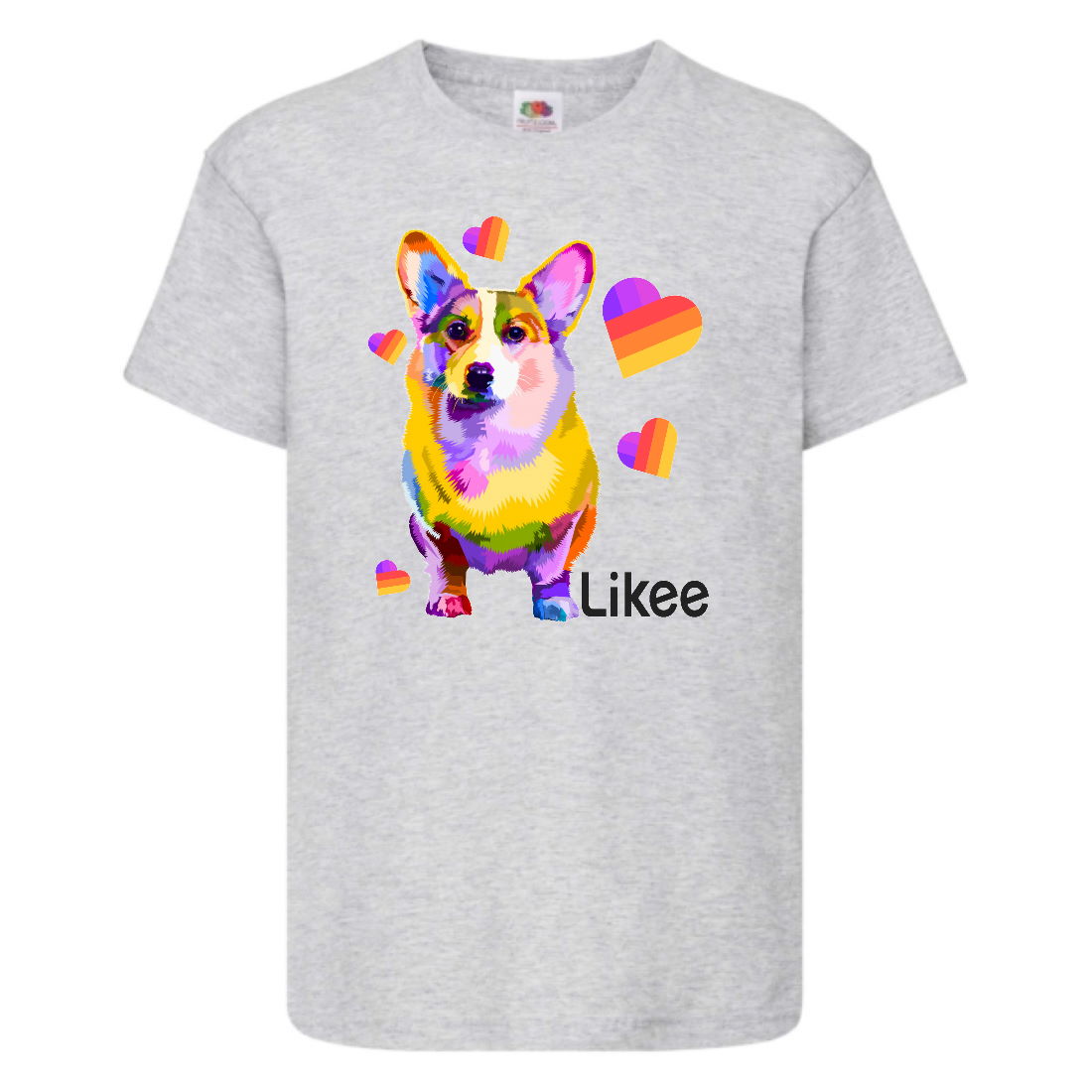 

Футболка Лайк Likee серая 3 (Lgrey-d3) 140 см