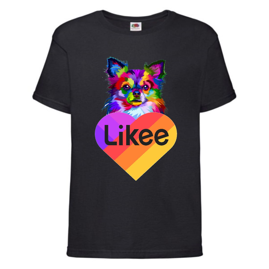 

Футболка Лайк Likee черная 4 (Lblack-d5) 152 см