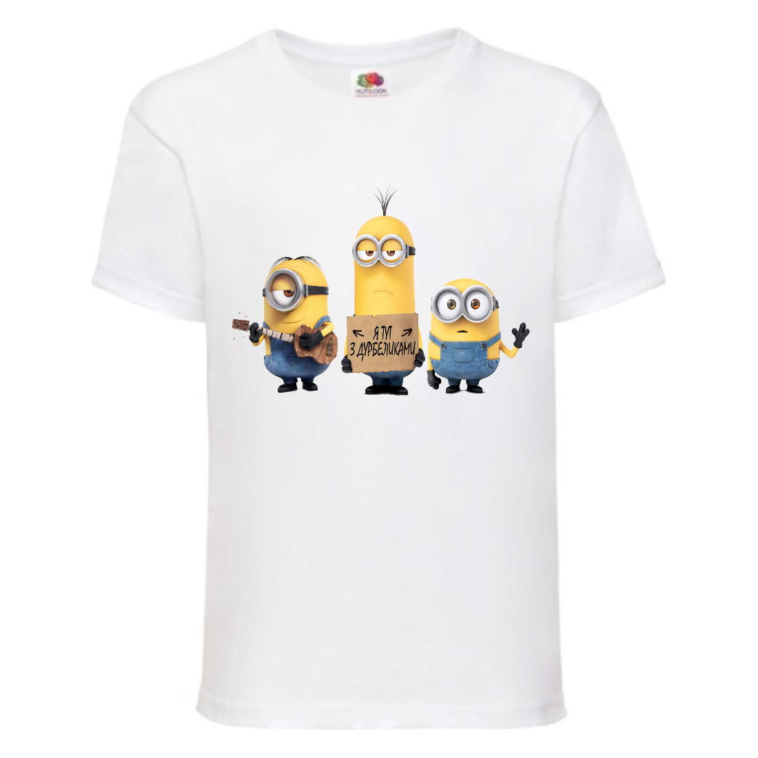 

Футболка Миньоны 3 (Minions) белая (MIN wh 3) 98 см