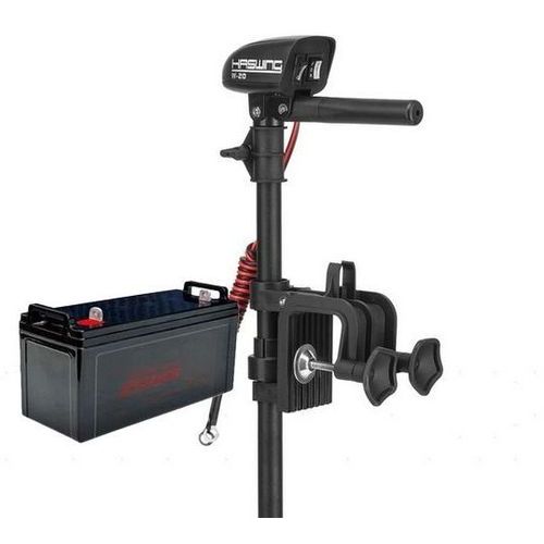 

Электромотор для лодки Haswing W-20lbs; 12V; AGM аккумулятор 12V; 80a/h; Лодочный электромотор Хасвинг 20;