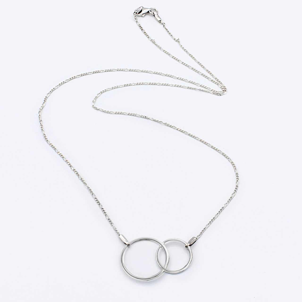 

Серебряное колье Верность 50