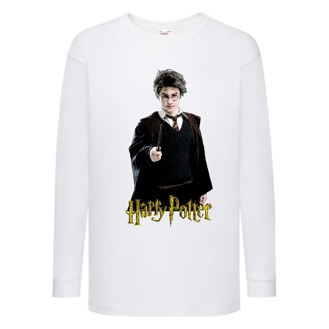 

Лонгслив реглан Гарри Поттер 10 (Harry Potter) белая (HPO wh 010) 104 см