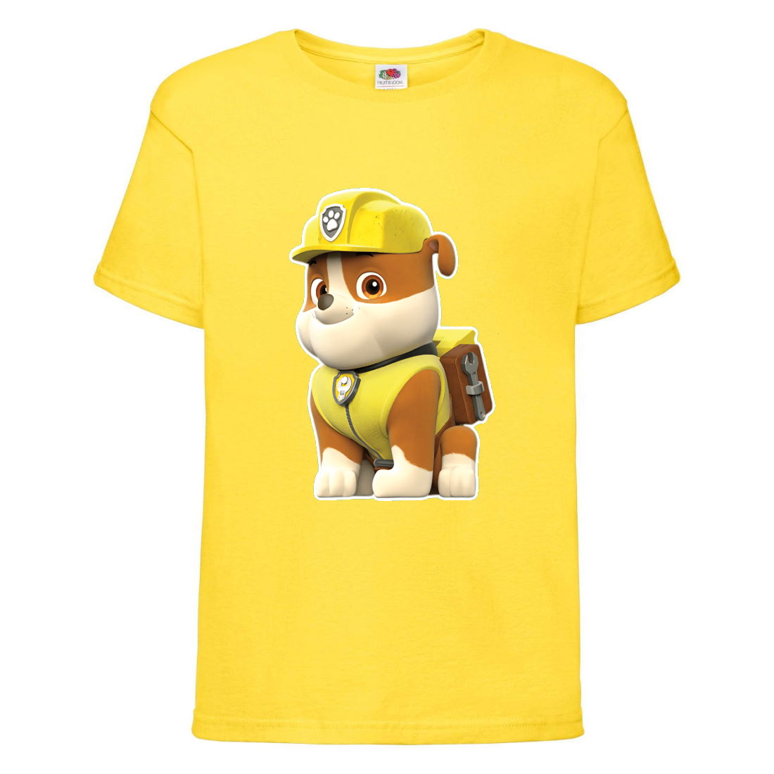 

Футболка детская Щенячий патруль (Paw Patrol) желтая (krepish-yellow) размер 116 см