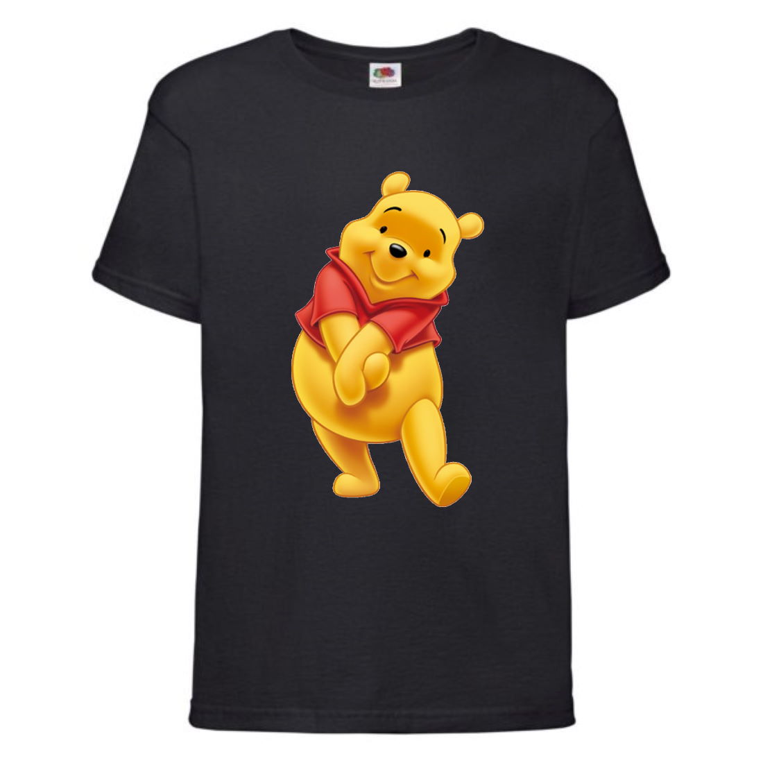 

Футболка детская Винни Пух 016 (Winnie Pooh) черная (WIP blc 016) 104 см