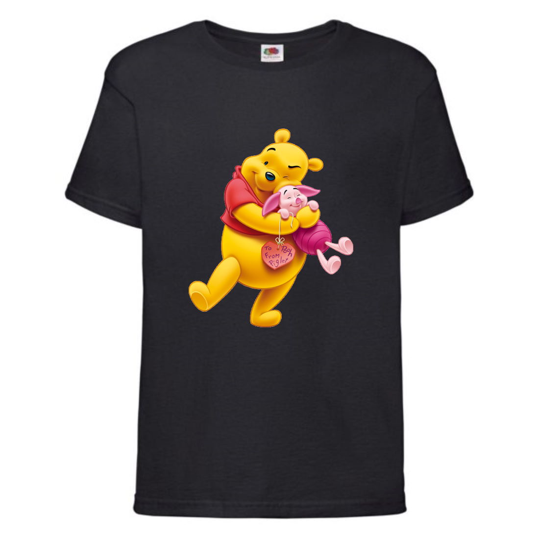 

Футболка детская Винни Пух 011 (Winnie Pooh) черная (WIP blc 011) 104 см