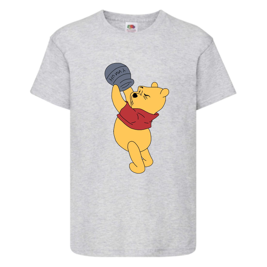 

Футболка детская Винни Пух 003 (Winnie Pooh) серая (WIP gr 003) 116 см