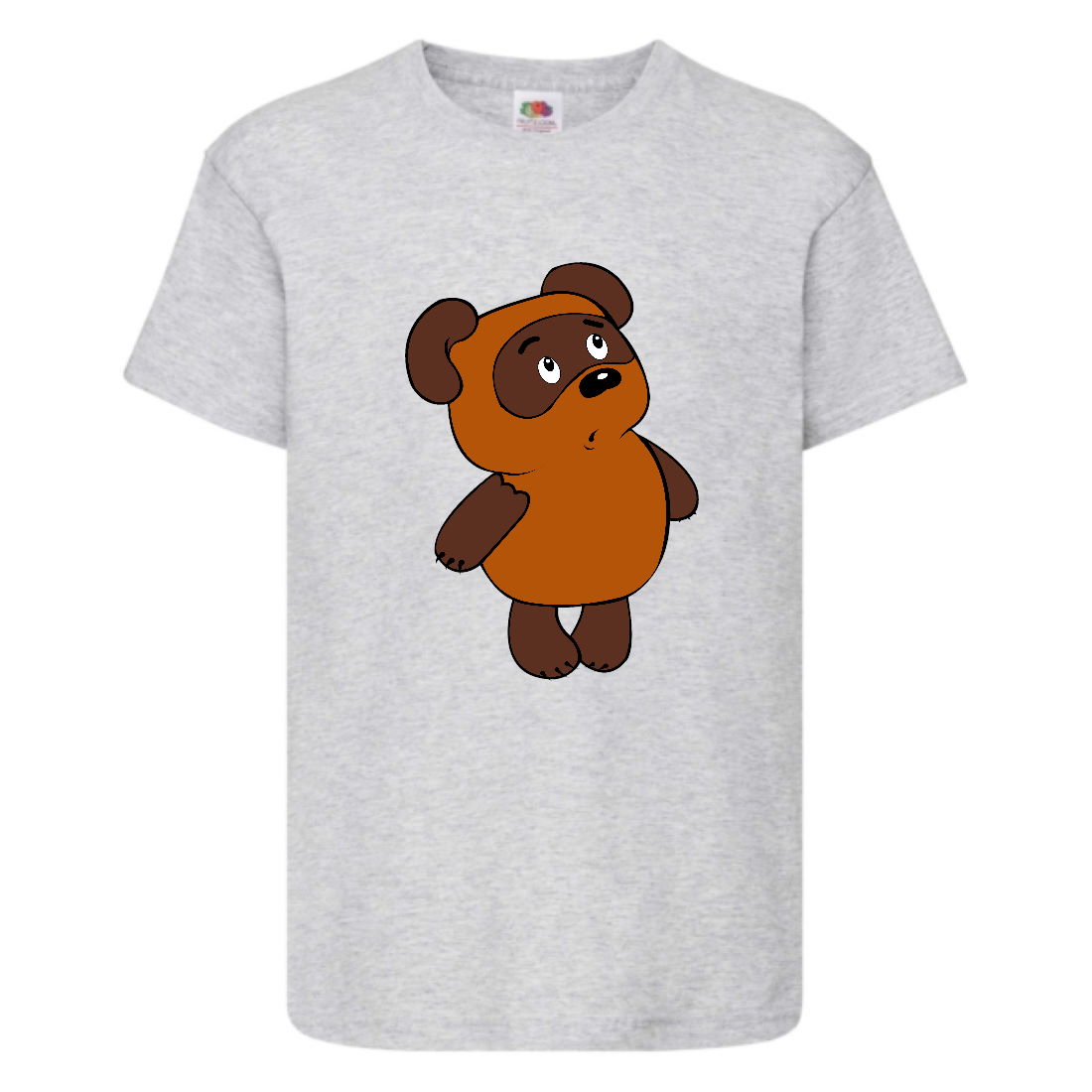 

Футболка детская Винни Пух 009 (Winnie Pooh) серая (WIP gr 009) 104 см
