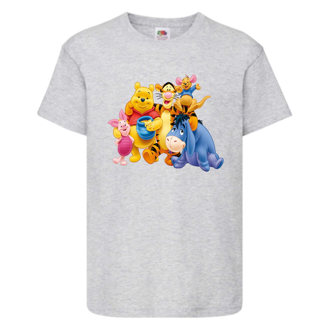 

Футболка детская Винни Пух 021 (Winnie Pooh) серая (WIP gr 021) 104 см