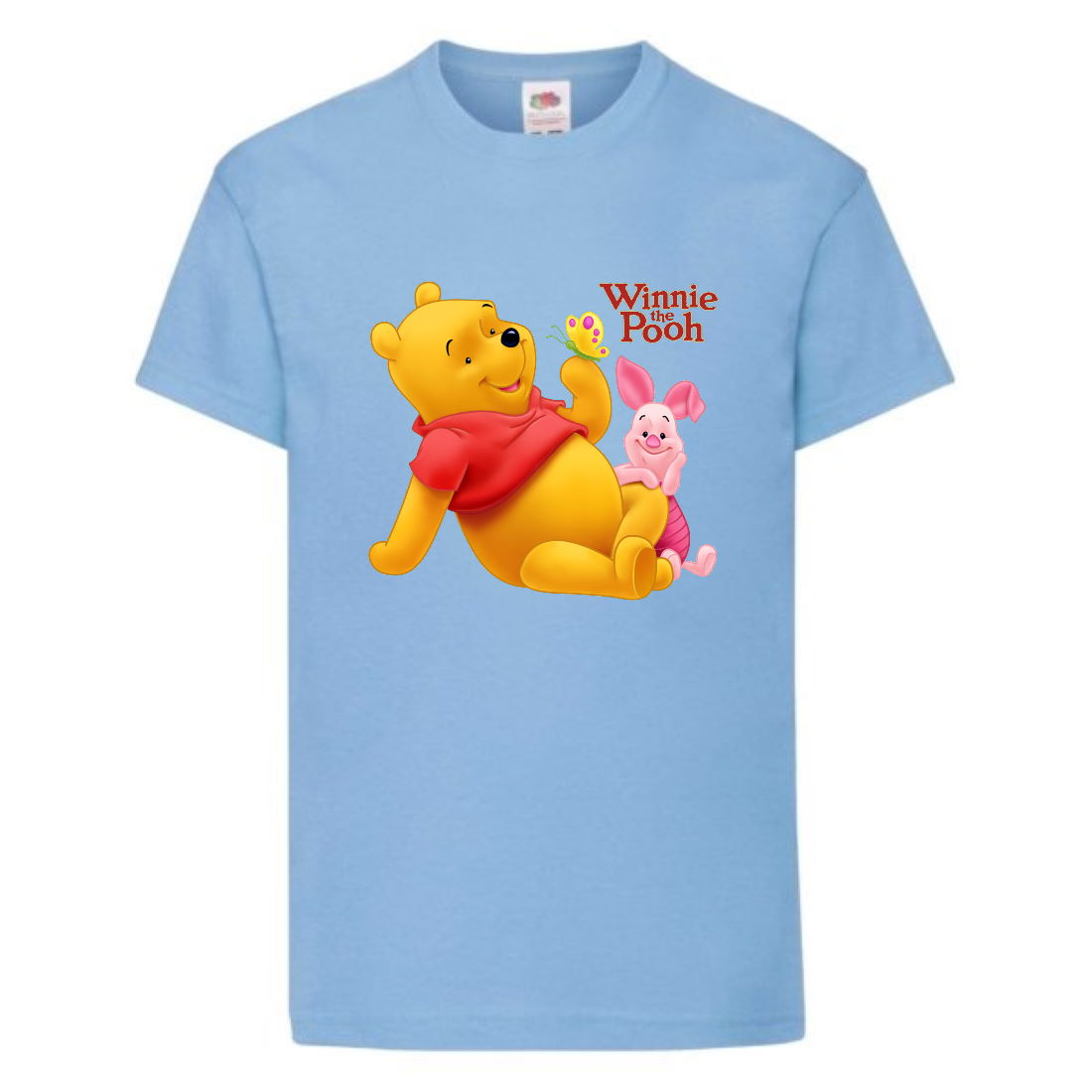 

Футболка детская Винни Пух 015 (Winnie Pooh) голубая (WIP lbl 015) 104 см