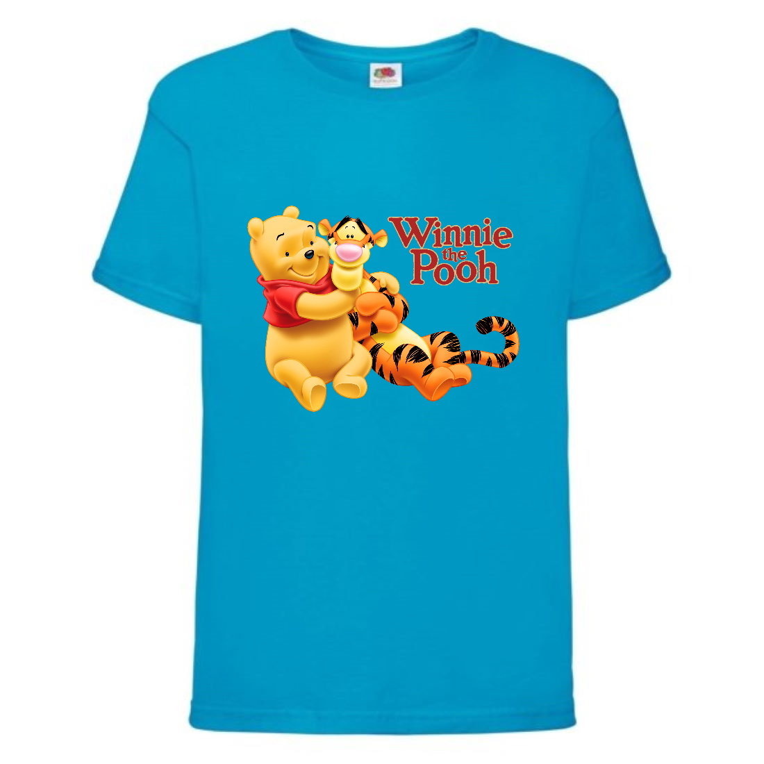 

Футболка детская Винни Пух 020 (Winnie Pooh) синяя (WIP blu 020) 98 см