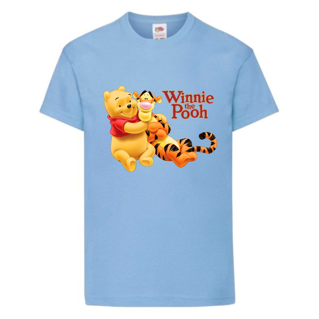 

Футболка детская Винни Пух 020 (Winnie Pooh) голубая (WIP lbl 020) 104 см
