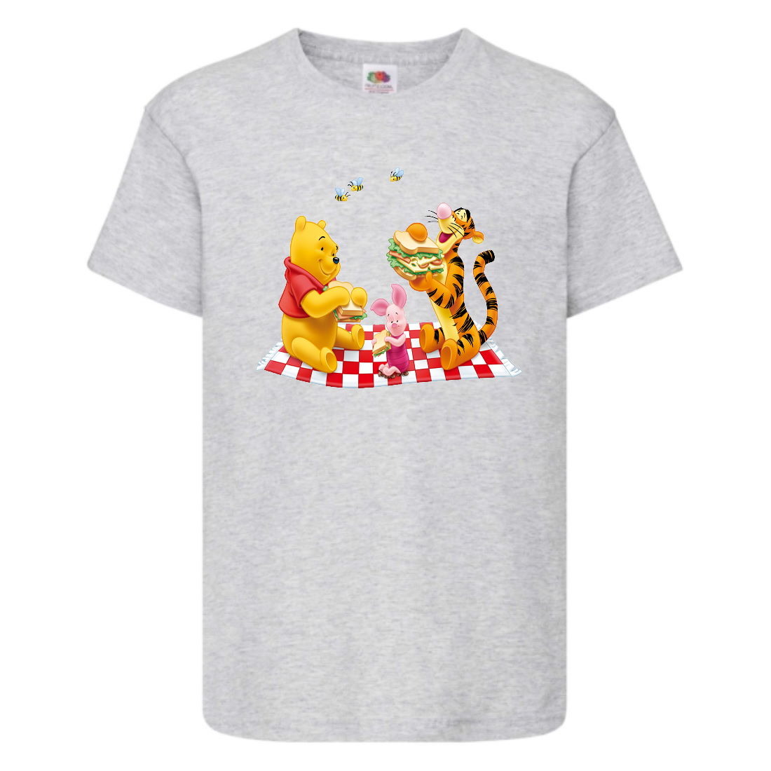 

Футболка детская Винни Пух 017 (Winnie Pooh) серая (WIP gr 017) 104 см