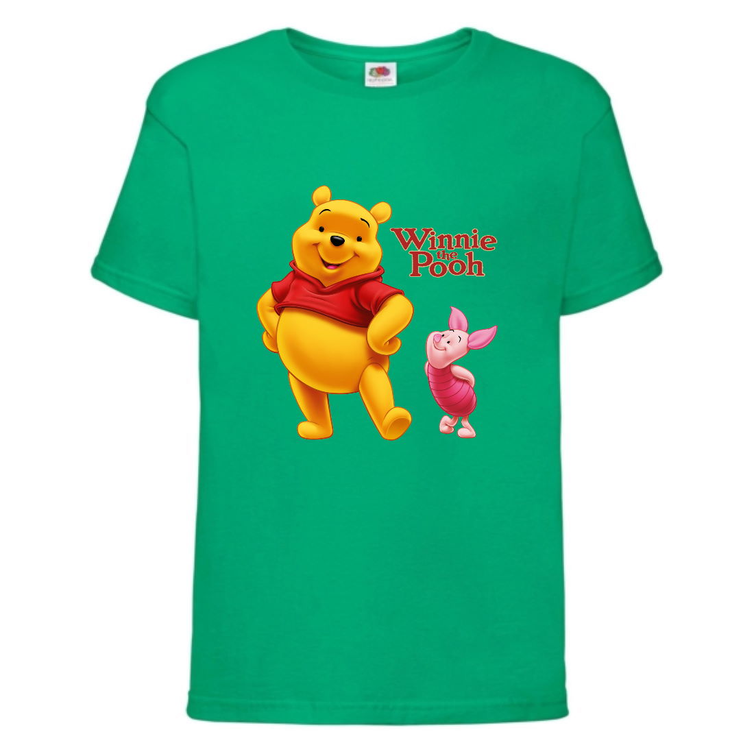

Футболка детская Винни Пух 019 (Winnie Pooh) зеленая (WIP grn 019) 104 см