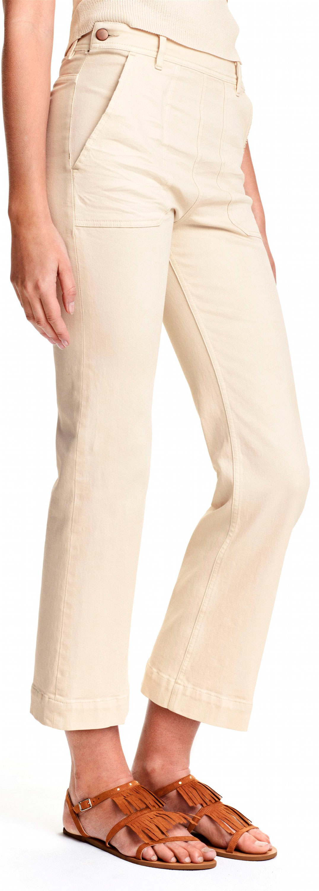 

Брюки H&M 03WIF72 34 Кремовые