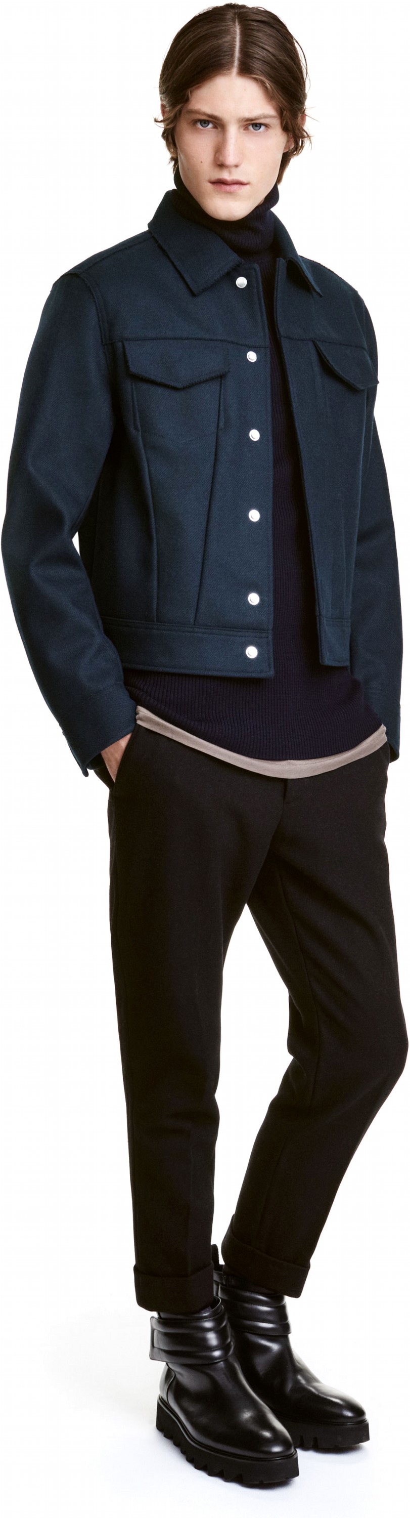 

Куртка H&M Studio 04VFE72 XS Синяя