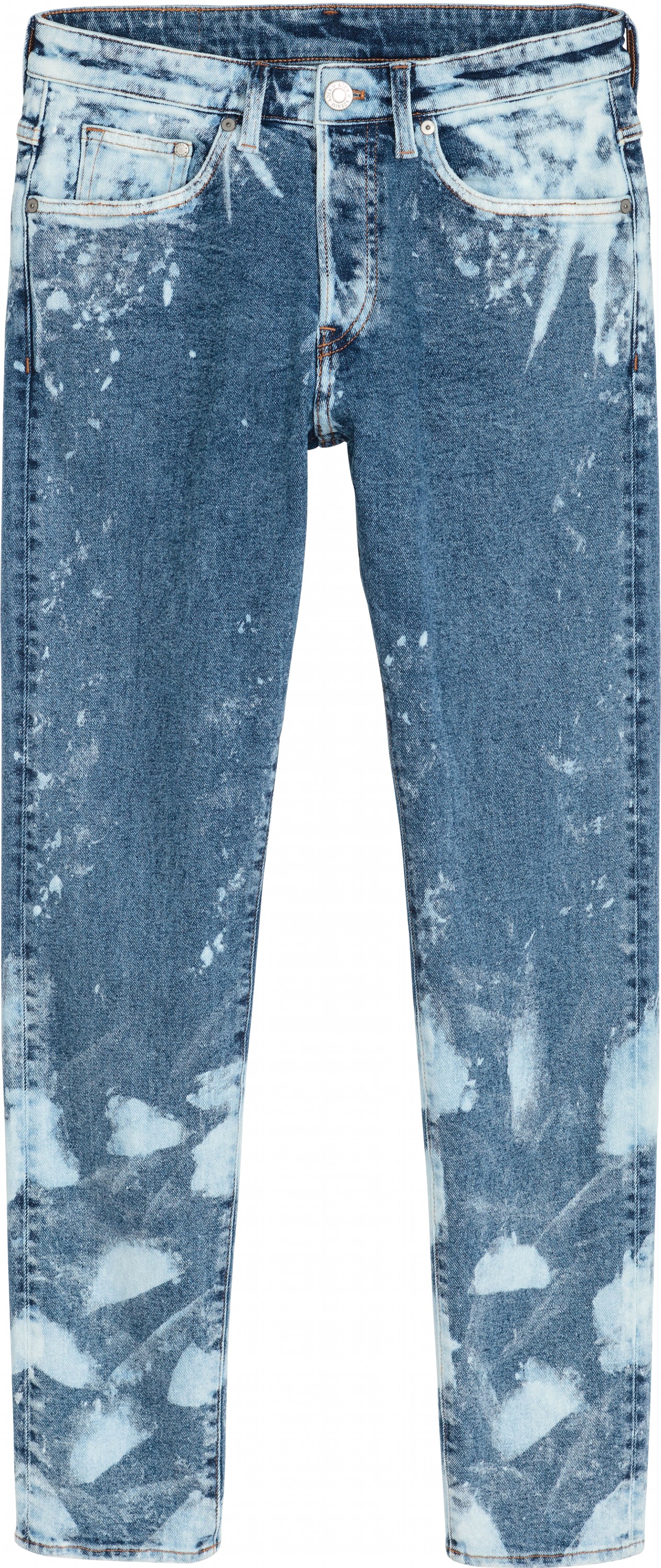 

Джинсы H&M 42WES96 27/32 Синие с белым