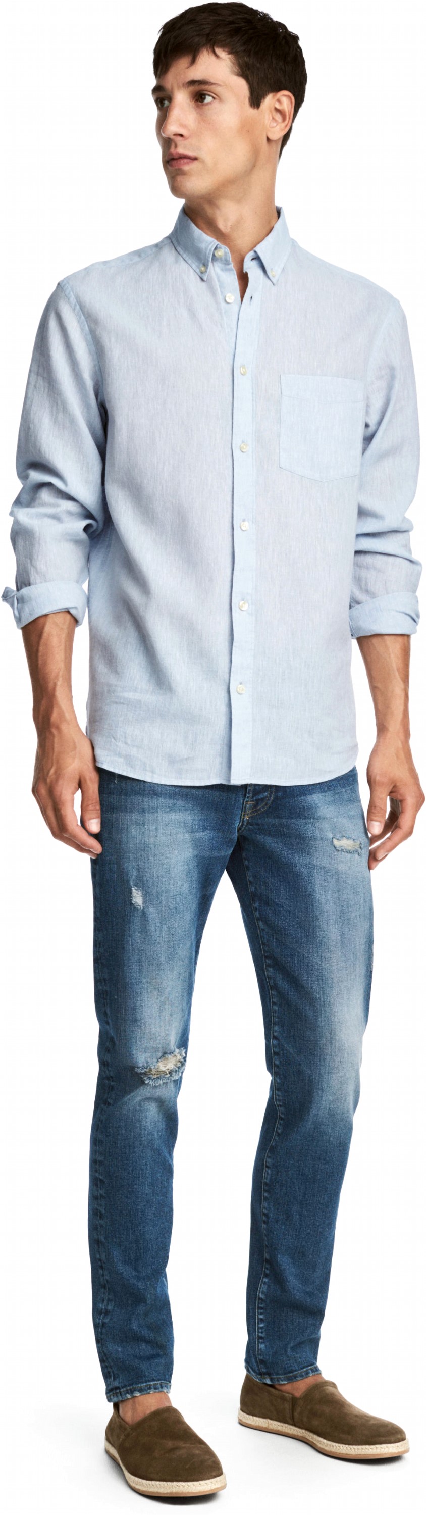 

Джинсы H&M 44WPG76 27/30 Темно-синие