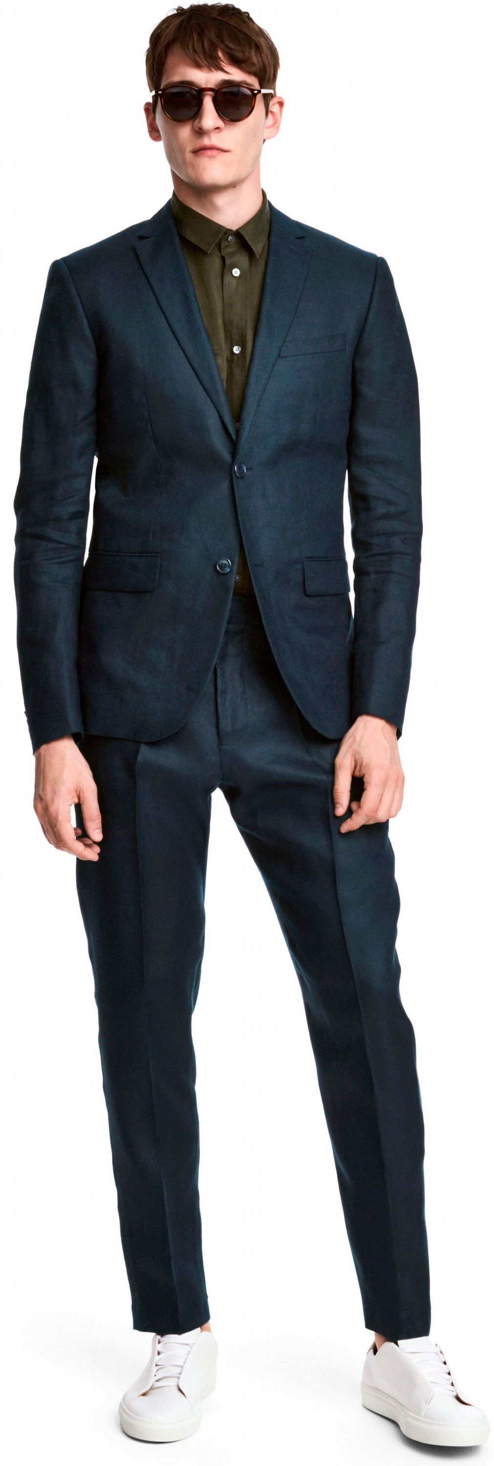 

Брюки H&M 47WPH25 62 Темно-синие