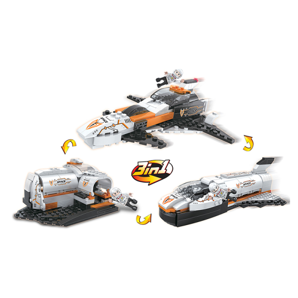 

Конструктор COGO 3в1 Космічні кораблі (3032)