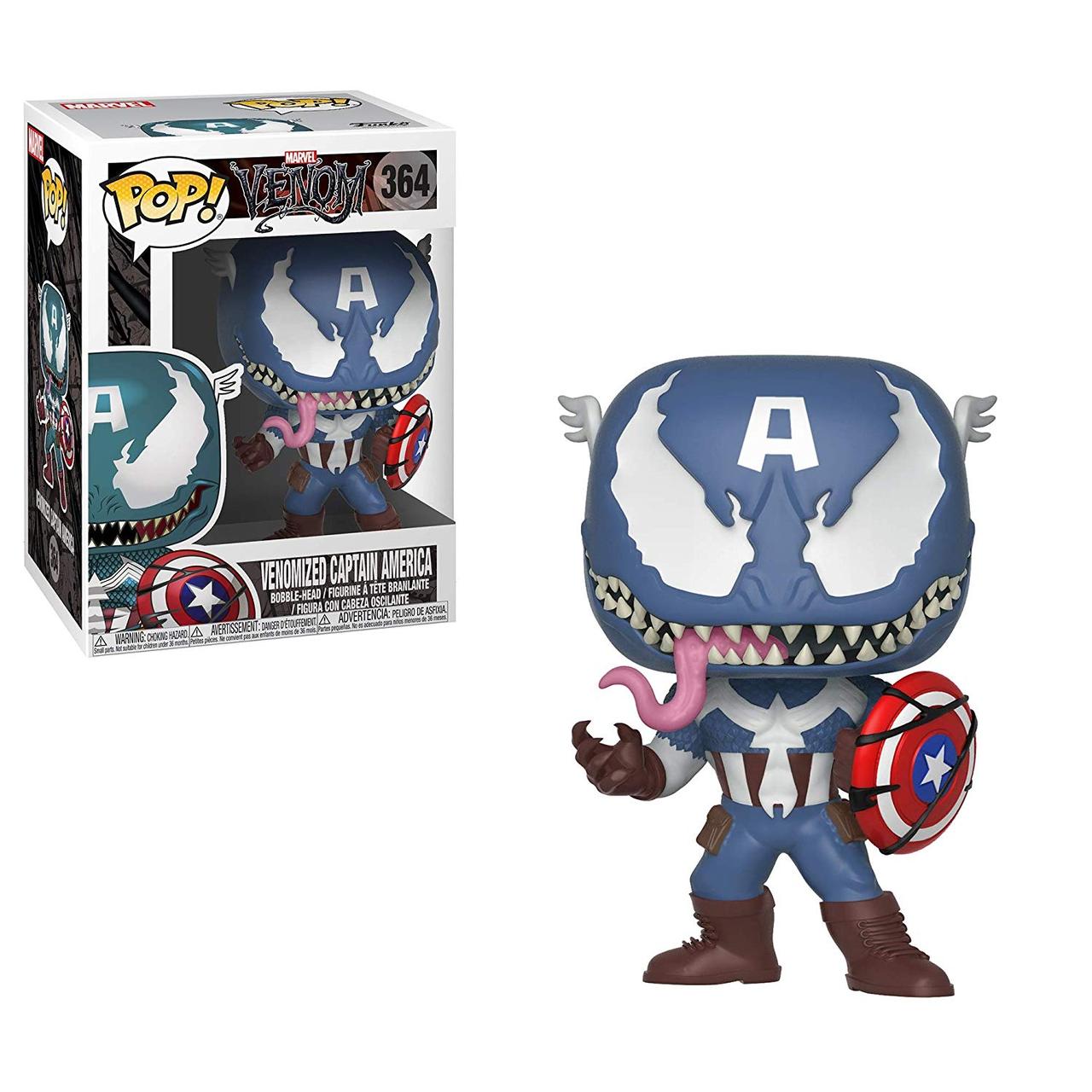 

Фигурка Funko Pop Мстители Марвел: Веном-Капитан Америка (32686) #364 Marvel Venom Captain America