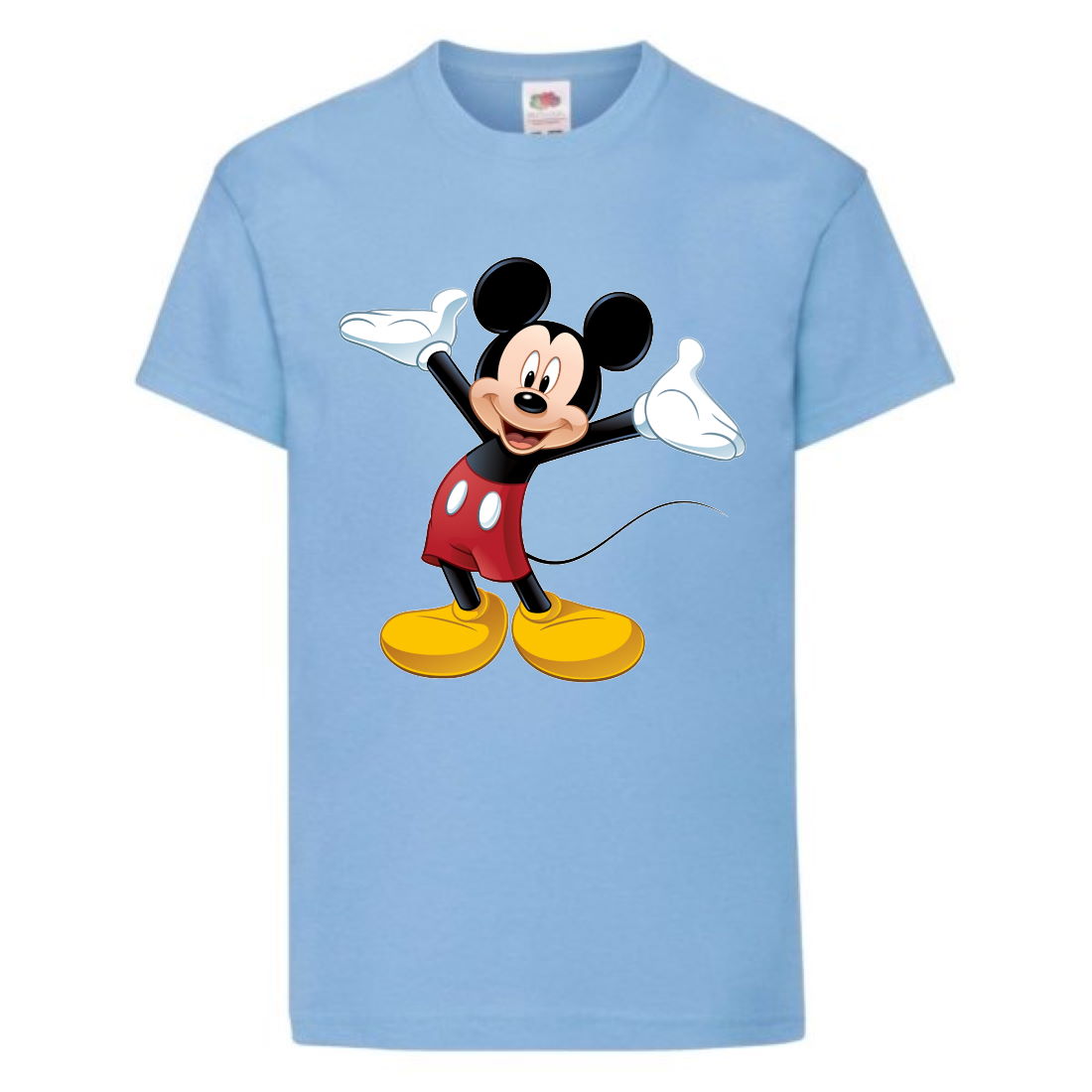 

Футболка детская Микки Маус 009 (Mickey Mouse) голубая (MMS lbl 009) 164 см