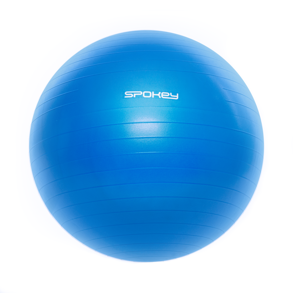 

Мяч для фитнеса Фитбол с насосом Spokey Fitball lIl 55 см Синий (920936)