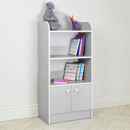 

Етажерка з дверцятами BW 207-13 сіра