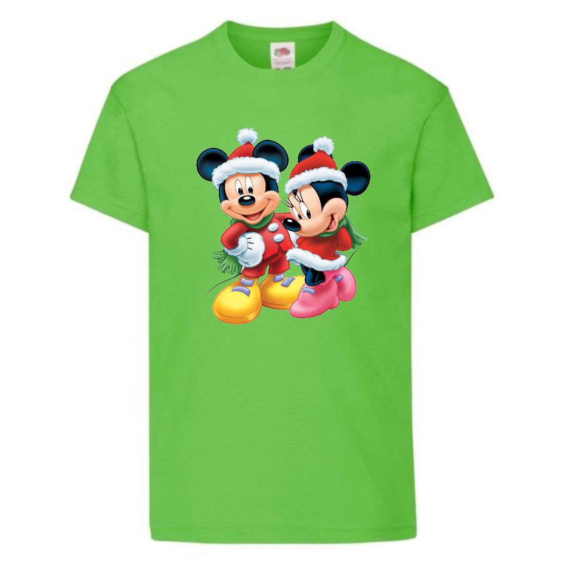 

Футболка детская Микки Маус 012 (Mickey Mouse) светлозеленая (MMS lgrn 012) 152 см