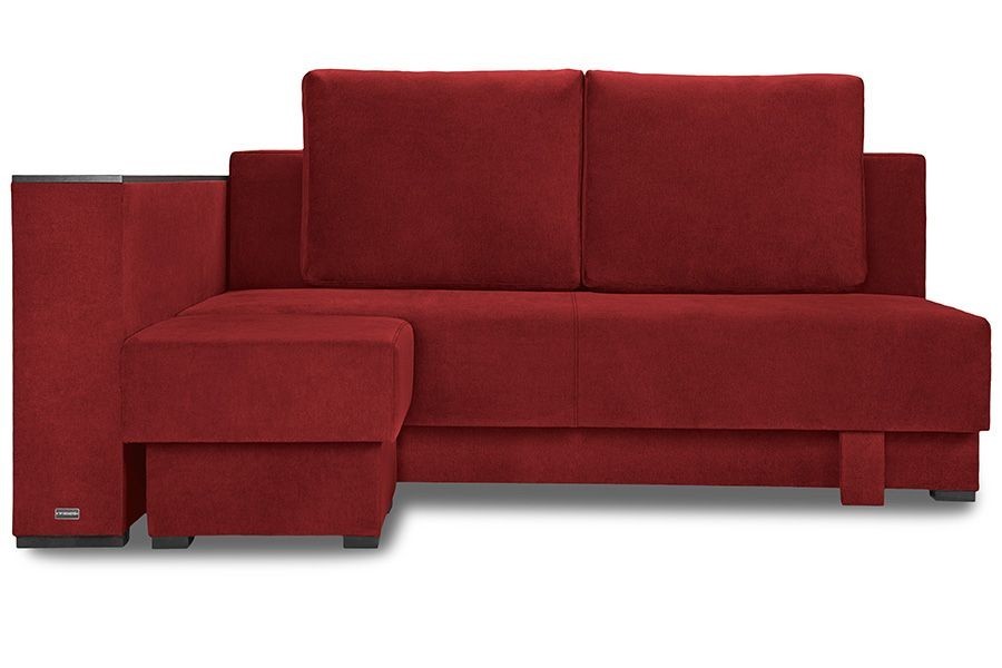 

Ортопедический угловой диван Венето «Ричард» (Magelan Red) Красный