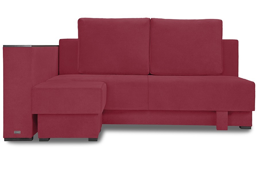 

Ортопедический угловой диван Венето «Ричард» TPS (Etna 77) Бордовый